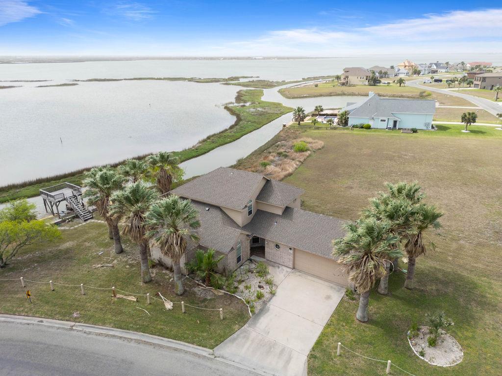 Aerial View - 1022 Cape Velero Dr, Rockport, TX · Port Bay Access Aerial View - 1022 Cape Velero Dr, Rockport, TX · Port Bay Access
