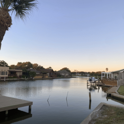 Harbor Oaks Boat Launch Gated boat launch at Harbor Oaks POA in Rockport