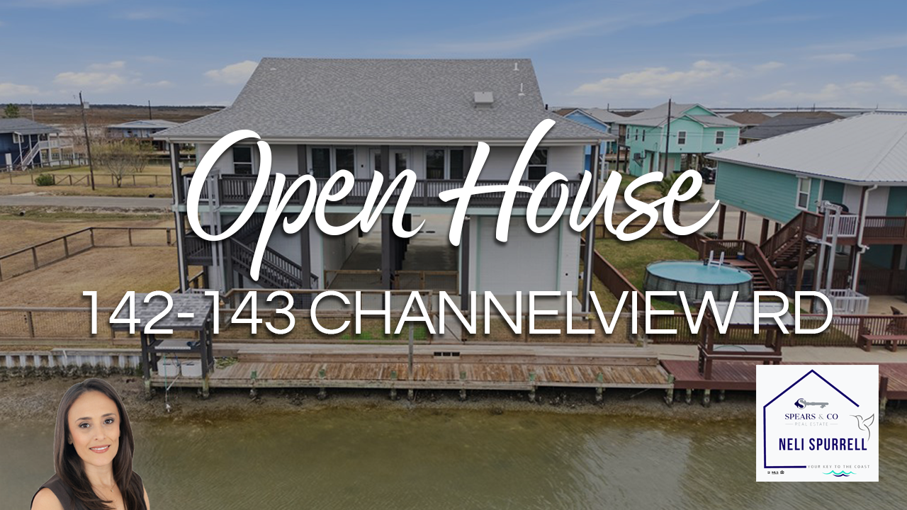 Canal View of 142-143 Channelview Rd, Rockport, TX