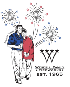 Wendell Family July 4th Fireworks in Rockport, TX