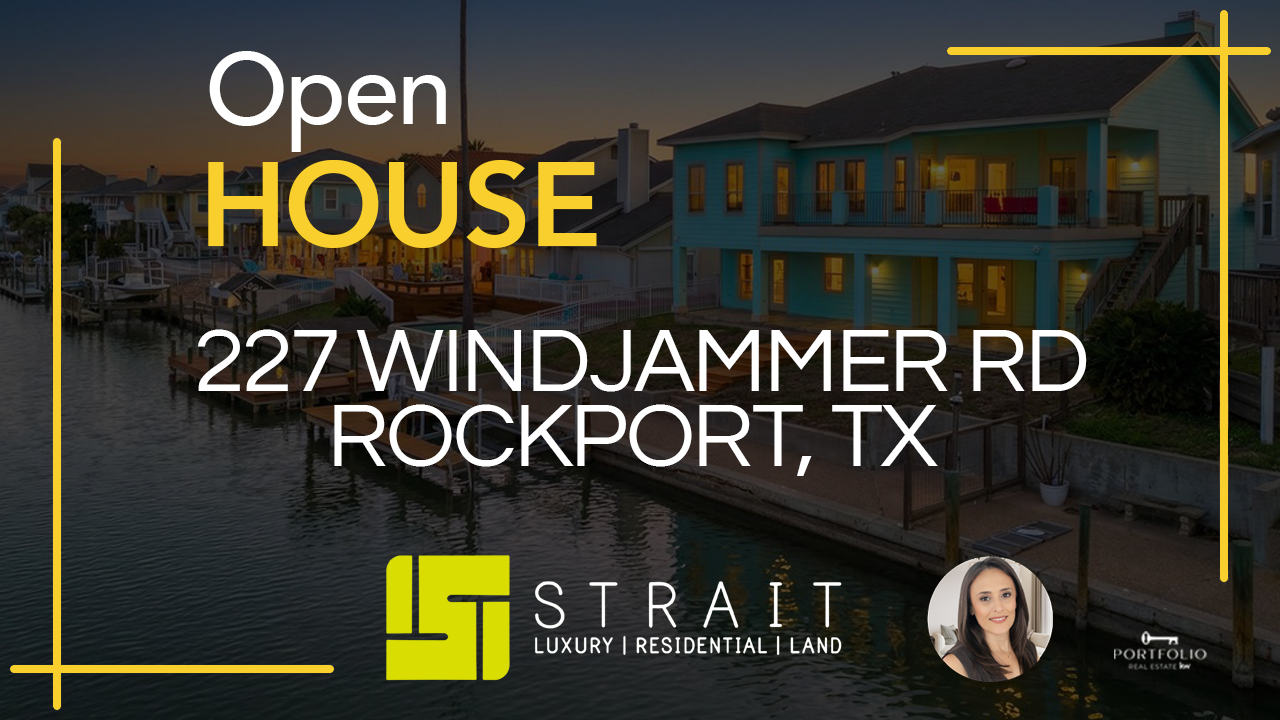 Canal front view of 227 Windjammer Rd